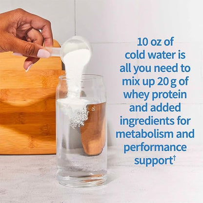 Garden of Life SPORT Whey Protein Powder Vanilla Flavor 20g Plus Marine Collagen Peptides & MSM for Women and Men, Optimum Amino Energy, Younger, Healthier Looking Skin - Grass Fed, About 15 Servings