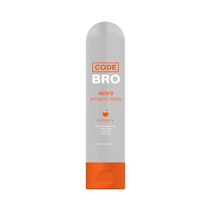 Men's Intimate Wash Coco-Nuts - Shower Stuff for Men (250ml, 8.45 fl oz)