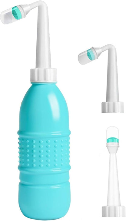 Vaginal Cleansing System – Reusable Women’s Douche Bottle, Portable Vaginal Washing Container | Handheld Female Syringe Cleaner, Vaginal Douche for Feminine Hygiene and Freshness