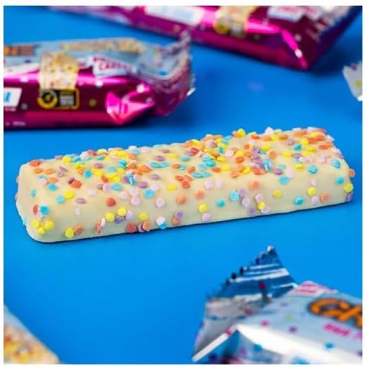 Grenade Carb Killa High Protein and Low Sugar Candy Bar, 12 x 60 g - Birthday Cake