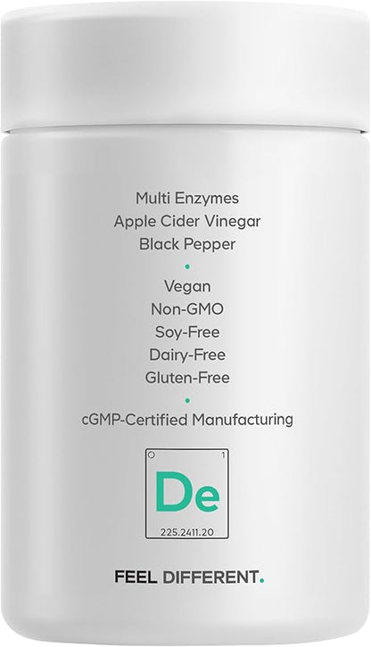 Codeage Fermented Digestive Enzymes Supplement - 14 Digestive Enzymes, Probiotics, Prebiotics, Fermented Botanicals, Plant-Based Multi Pancreatic Enzymes - 1 Capsule a Day - 30 Capsules