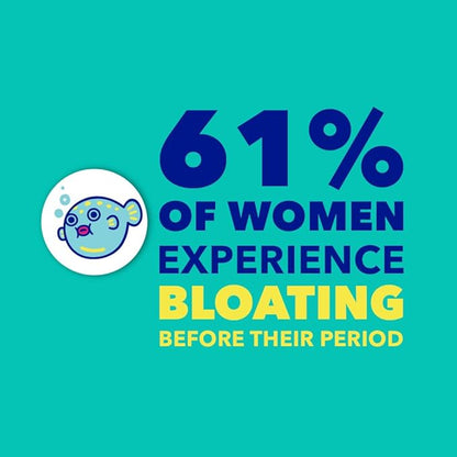 Midol Bloat Relief Caplets with Pamabrom,Relieve Bloating Symptoms Before and During Your Period,Provides Up to 6 Hours of Relief for Women,60 Count (Pack of 2)