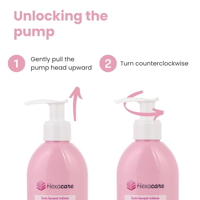 Hexacare | Intimate Cleansing Gel for Young Girls 200ml | Gentle Hygiene from Ages 3 to 12 | Sage Extract, Aloferm® & Lactic Acid | pH 4.5 | Made in France