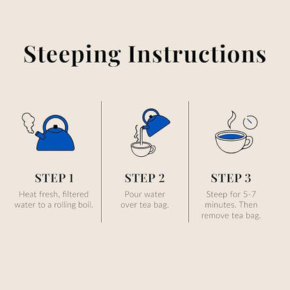 The Republic of Tea - Get Some Zzz’s – No. 5 Herb Tea for Rest, No Caffeine, 36 Tea Bags
