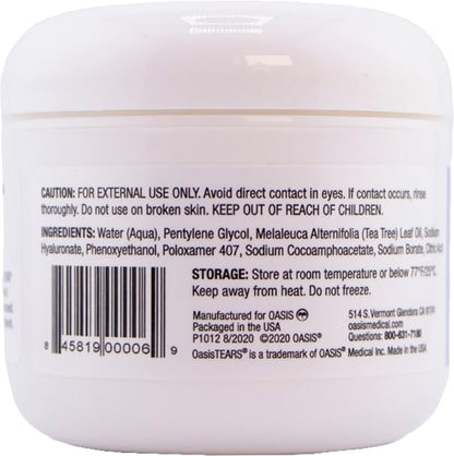 OT7300 - Oasis LID & LASH® + Tea Tree Oil for Eyelids & Lash Wipes | 60 Count | Paraben Free & Rinse Free