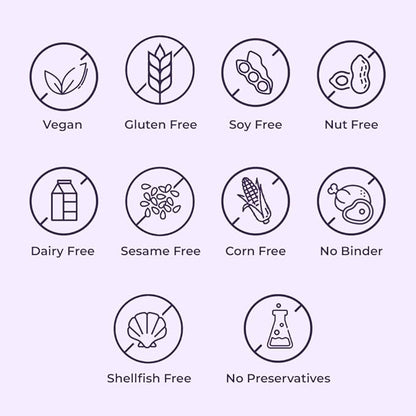 NutriZing Vegan Probiotics for Digestive Health - 30 Billion CFU & 16 strains - Bifidobacterium & Lactobacillus Probiotics for Men & Women - Delayed Release Probiotic Gut Health Supplement