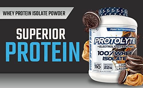 VMI Sports | ProtoLyte Whey Isolate Protein Powder | Low Calorie Whey for Weight Loss and Muscle Gain | Digestive Enzymes | Non-GMO (4.6 lb, Peanut Butter Cookies and Cream)