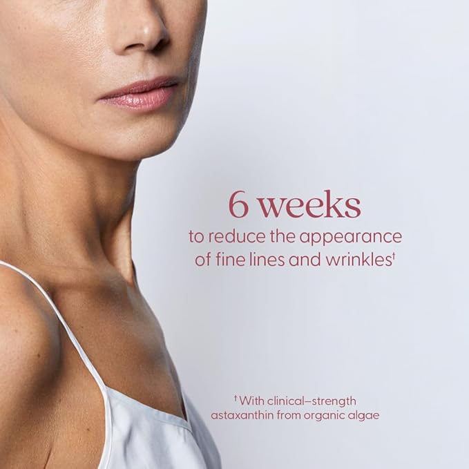 New Chapter Daily Skin Renewal Supplement, Clinical-Strength Astaxanthin for Youthful Skin Care + Collagen Protection with Vitamin C, Vitamin A, E & Zinc - 30 Capsules