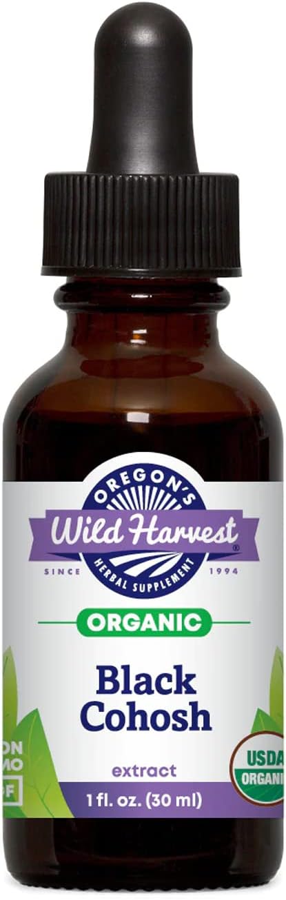 Oregon's Wild Harvest 1:1 Organic Black Cohosh Extract, 1 Fluid Ounce