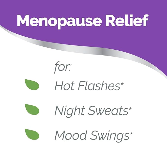 Estroven Mood Boost for Menopause Relief, Helps Reduce Hot Flashes & Night Sweats, Helps Manage Mood Swings, 30 Count (Pack of 2)