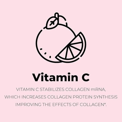 Collagen Capsules with Biotin, Hyaluronic Acid, Vitamin C, Hydrolyzed Multi Collagen Peptide Capsules Types I, II, III, V, X For Skin, Hair, Nails and Joint Health Supplement* 120 Count