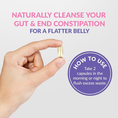 GleeFull Meno Belly Flusher - Menopause Supplements for Women - Hormone Balance for Weight Loss - Supports Digestion to Maintain Healthy Metabolism