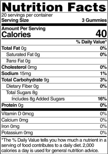 Glucose Gummies – Fast-Acting Glucose Supplement for Low Blood Sugar Relief – Berry Flavor, 60 Count – Pack1