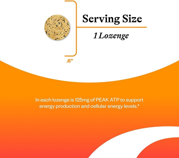 Seeking Health Energy Nutrients - Nutritional Supplement for Energy Support† - Supports Memory, ATP Production & Vitality† with Glutathione and ATP - 30 Lozenges