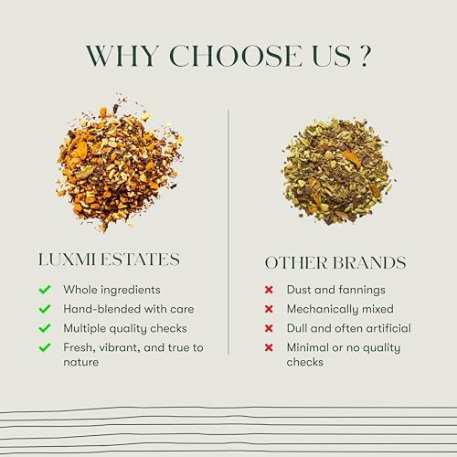 Luxmi Estates Turmeric Time-Out Herbal Loose Tea 100g Pack