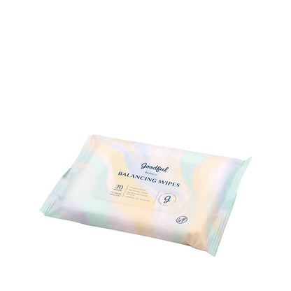 Goodful Wellness pH Balancing Wipes, 30 Count – Hypoallergenic Feminine Wipes, Gentle pH Balanced Wipes Women, Unscented Intimate Wipes