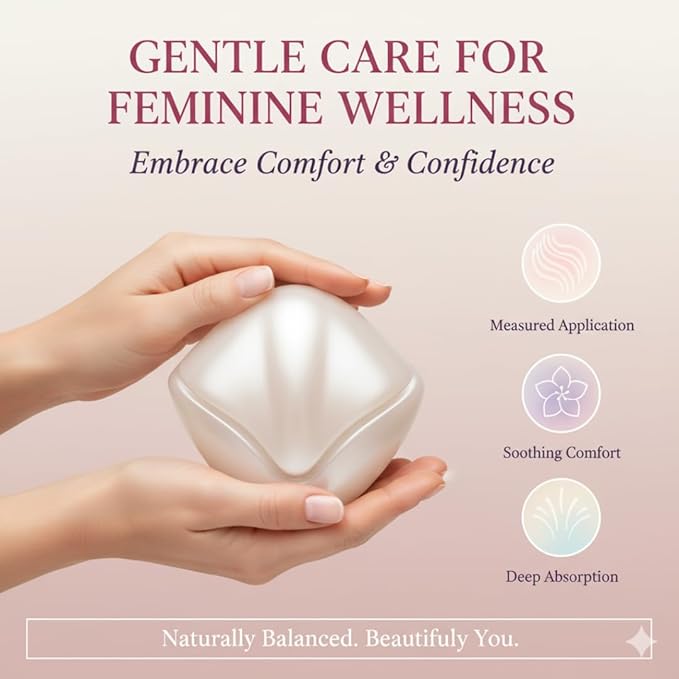 Bioidentical Estriol Cream for Women's Menopause Relie – Estrogen Cream – 30ml (2-Month Supply) – Lightweight, Moisturizing Formula, Refreshing & Ideal for Daily Use
