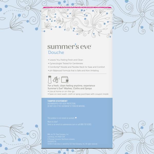 Summer's Eve Douche Extra Cleansing Vinegar & Water 2 Ct (Pack of 15)