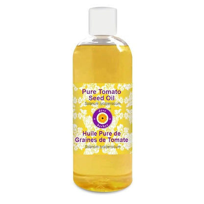 Deve Herbes Pure Tomato Seed Oil (Solanum lycopersicum) Cold Pressed 200ml (6.76 oz)