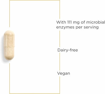 Integrative Therapeutics Lipase Concentrate-HP - Enzyme Supplement for the Digestion of Fats - Nutrient Absorption & GI Tract Health Support* - Dairy-Free & Vegan - 90 Count (45 Servings)