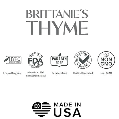 Brittanie’s Beauty Pure 100% Hyaluronic Acid Serum – Intense Hydration & Plumping Formula | Anti-Aging Serum for Fine Lines & Wrinkles | Deep Moisture for Dry, Sensitive & Mature Skin | Made in USA