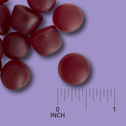 Amazon Basics Adult Elderberry 50 mg Gummy, 120 Count