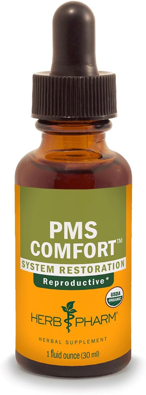 Herb Pharm PMS Comfort Liquid Herbal Formula for Support During Premenstrual Syndrome - 1 Ounce
