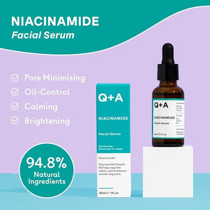 Q+A Niacinamide Serum, 30ml
