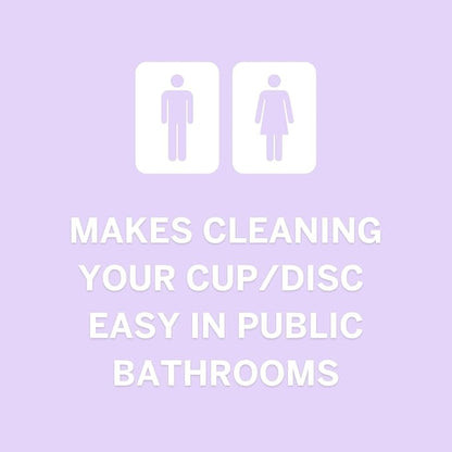Pixie Feminine Wipes - Flushable, Biodegradable, & Ph Balanced - Individually Wrapped Packet Wipes for On The Go & Public Bathrooms - Wash & Cleaner For Your Menstrual Cups & Discs (1 Pack of 20)