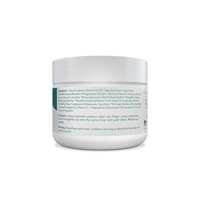 pH-D Feminine Health Support Nourishing Vulva Balm - Vulva Moisturizer for Dryness, Menopause Support, Intimate Care - Reduces Vulvar Dryness - 2 oz