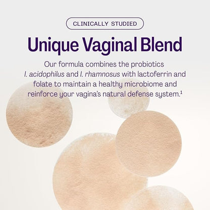 Bonafide Clairvee Vaginal Probiotic for Relief from Odor, Itching, & Discharge. — 3-Month Supply (55 Capsules)