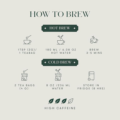 Luxmi Estates Tale of Two Estates English Breakfast Tea 100g/3.52oz (50 Cups) | Darjeeling Assam Black Tea Blend | Smooth Robust Caffeinated