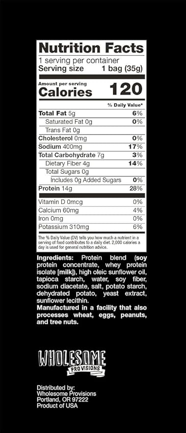 Protein Chips, 14g Protein, 3g-4g Net Carbs, Gluten Free, Keto Snacks, Low Carb Snacks, Protein Crisps, Keto-Friendly, Made in USA (Barbecue & Sea Salt Vinegar, Trial Pack)
