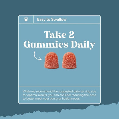 Vision Support Gummies for Adults - Lutein and Zeaxanthin Supplements for Eye Health - Potent Lutein Eye Vitamins for Blue Light Protection, Dryness, Strain Support & Visual Sharpness - 120 Count