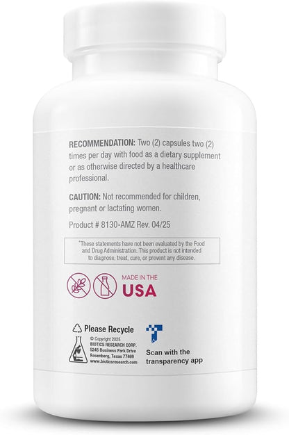 Biotics Research Hormone Balance and Protect - Formulated by Dr. Lindsey Devaki Berkson, Hormone Expert. PABA, Milk Thistle, Broccoli Seed Extract 120 Capsules