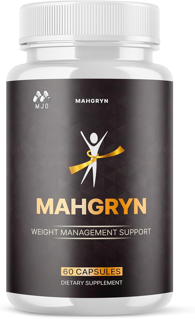 Mahgryn Capsules, Official Mahgryn Pills with All Natural Ingredients, Advanced Overall Health and Wellness Vitamin Supplement Formula for Maximum Strength Multivitamin Support (60 Capsules)