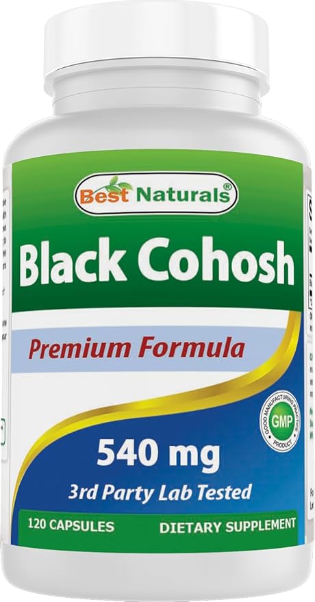 Best Naturals Black Cohosh 540 mg 120 Capsules
