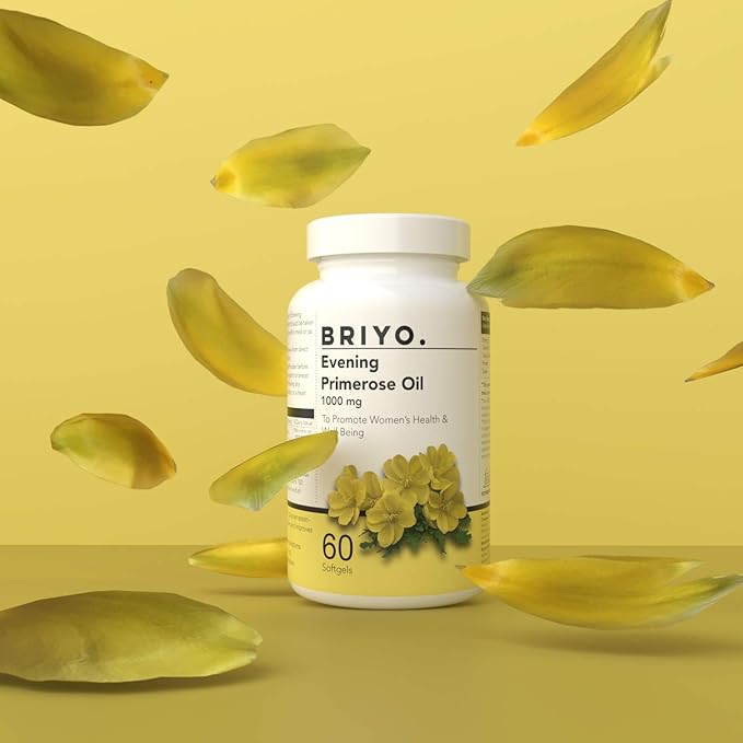 Evening Primrose Oil - 60 Liquid Filled Capsules- 1000 mg Softgel