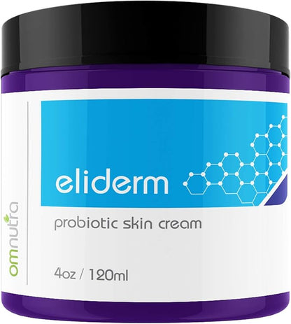 Topical Probiotic Skin Cream - 4OZ Jar 13 Strain Moisturizing Probiotic Lotion Eczema Treatment Psoriasis Treatment for Cystic Acne Probiotic Skin Care Cream Nail Fungus Treatment
