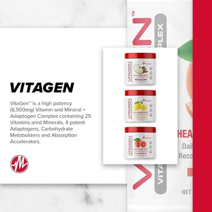 Metabolic Nutrition Vitagen, Vitamin Adaptogen Complex, 240 g, Health & Wellness Solution (Sweet Pink Grapefruit)
