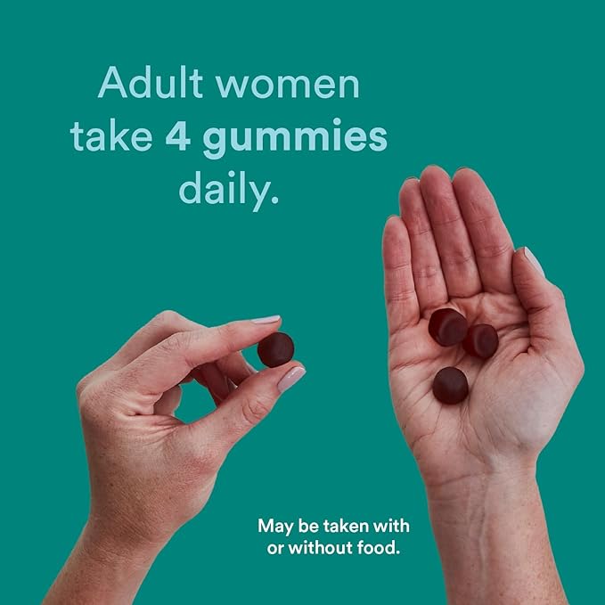 SmartyPants Organic Prenatal Vitamins for Women, Multivitamin Gummies: Biotin, Methylfolate, Omega 3 (ALA), Vitamin D3, C, Vitamin B12, B6, A, K2 & Zinc, Choline, Vegetarian, 180 Count (45 Day Supply)
