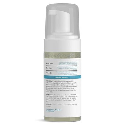 Man-M.a.t.t.e.r.s Intimate Wash with Aloe Vera, Tea Tree for Men Anti Bacterial, Anti Itch, Anti Odour | Better Private Parts Hygiene| pH Balanced Intimate |120 ml