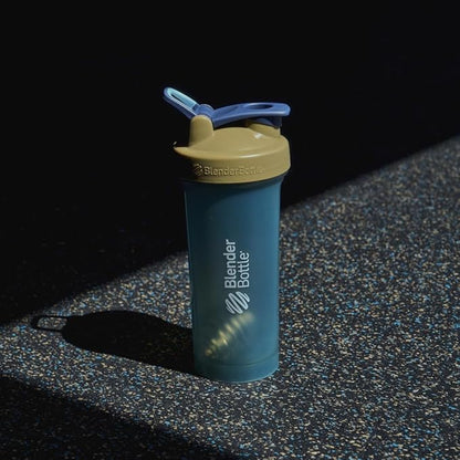BlenderBottle Classic V2 Shaker Bottle Perfect for Protein Shakes and Pre Workout, 28oz, Full Color Tan