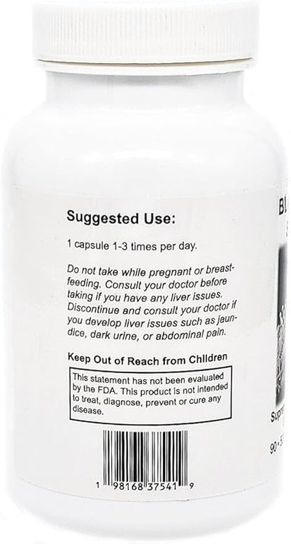 Supreme Nutrition Black Cohosh Supreme, 90 Pure Black Cohosh Root Vegetarian Capsules (Pack of 2)