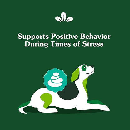Greenies Supplements Calming Chews for Dogs Chicken Flavor, Dog Calming Chews, 14.7 oz. Container of 80 Count