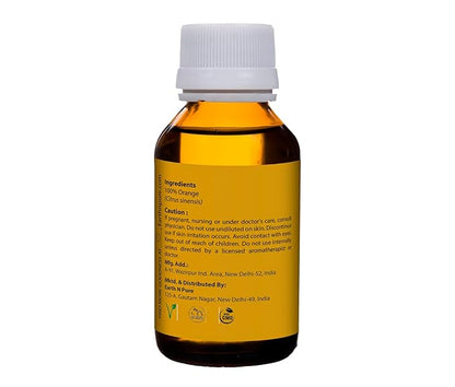 Earth N Pure Orange Essential Oil Natural and Therapeutic Grade 50 ml