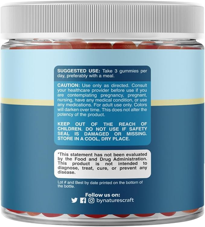 Men's Multivitamin Gummies with Superfood Complex - Daily Multivitamin for Men Gummies with CoQ10 and Ashwagandha for Energy and Immune Support - Adult Gummy Essential Minerals - 90 Count