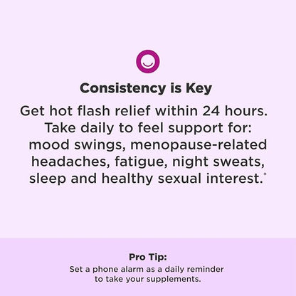 OLLY Mellow Menopause Supplements for Women, Supports Hot Flashes, Vaginal Dryness & Occasional Mood Swings,* Estro-G100®, GABA, Vegan Capsules, 1 Month Supply - 30 Count