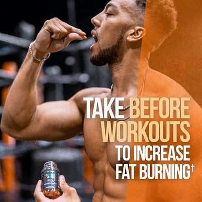 ALPHA LION Gains Candy, Pills that Support Weight Loss, Energy Supplements, 100% Natural Extract, Calorie Burning, Regulates Healthy Metabolism, 60 Capsules (Fat Loss - CaloriBurn®)