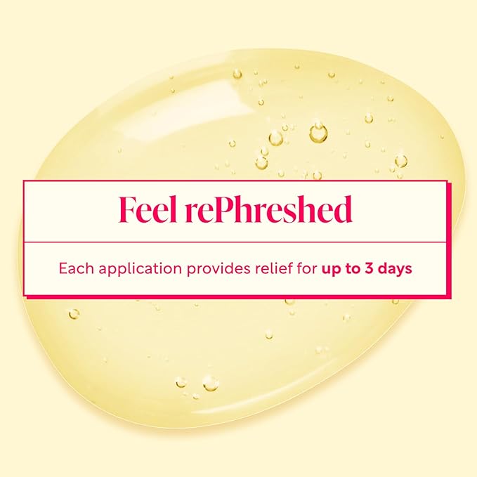 Rephresh Odor Eliminating Vaginal Gel, Clinically Tested to Balance pH & Eliminate Odor for up to 3 Days, Pre-Filled Applicators, 4 ct"